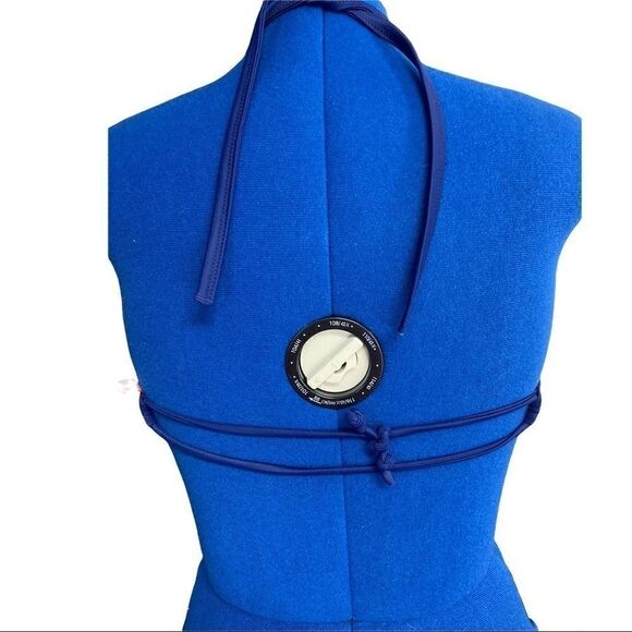 VICTORIA’S SECRET bathing suit top, 36D, blue - Picture 3 of 12